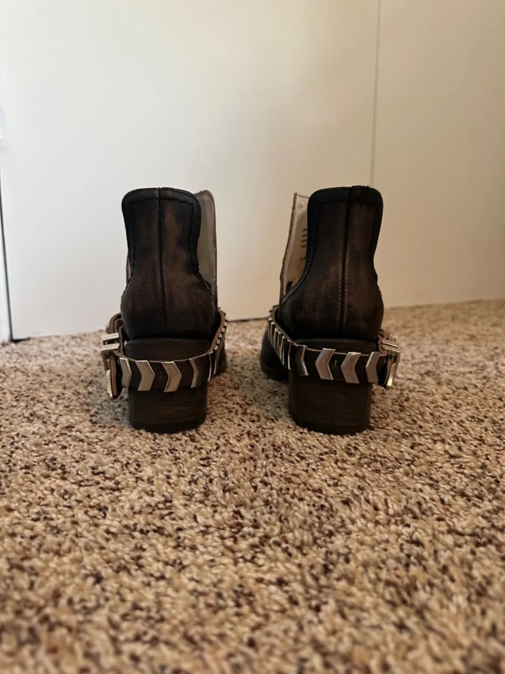 Blade Freebird Boots, Size 7, Brown/Black